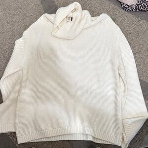H&M Cream Cowl Neck Sweater